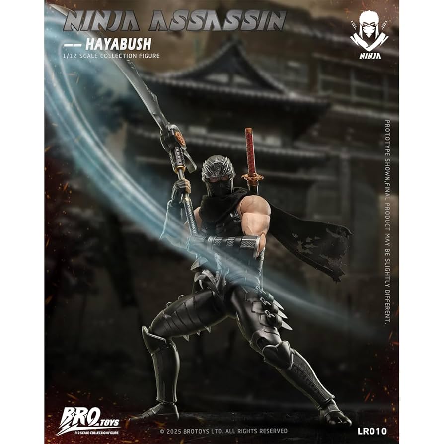 Amazon.co.jp: HiPlay BROTOYS 1/12 忍者アサシン 1/12 可動